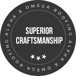 Superior roofing craftsmanship logo