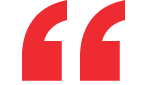 Red quotation mark icon