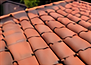 Clay tile roof